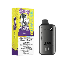 Gushin Grape Disposable Vape – Flavour Beast Alpha 80K - Psycho Vape