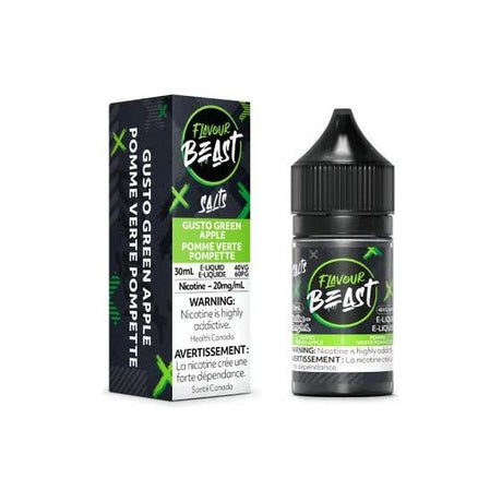 FLAVOUR BEAST - Gusto Green Apple Salt by Flavour Beast E-Liquid - Psycho Vape