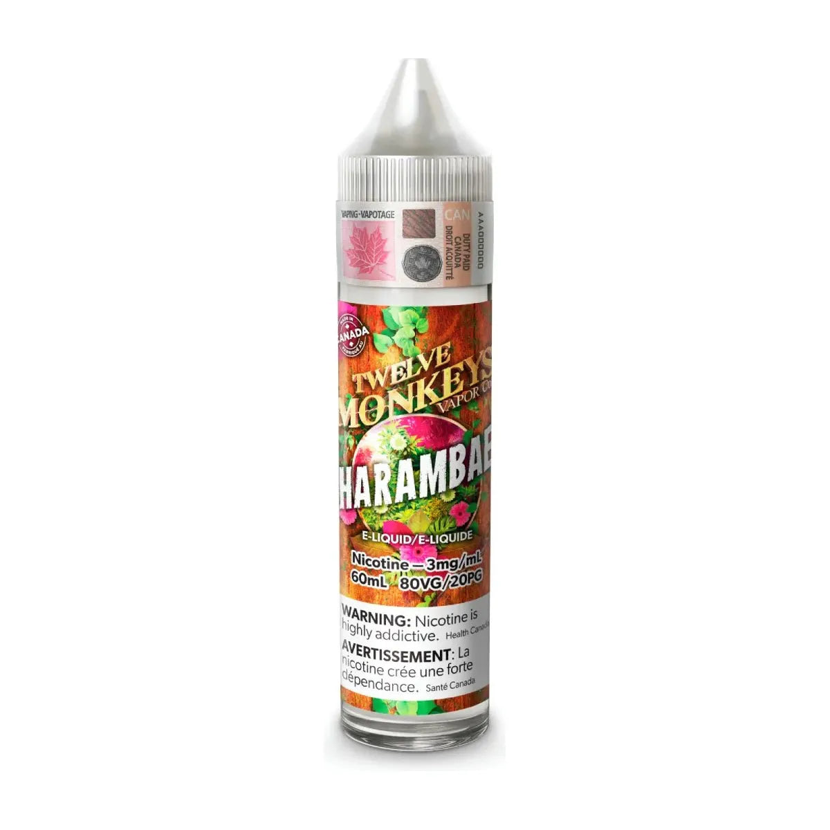 12 MONKEYS - Harambae by Twelve Monkeys E-Juice - Psycho Vape