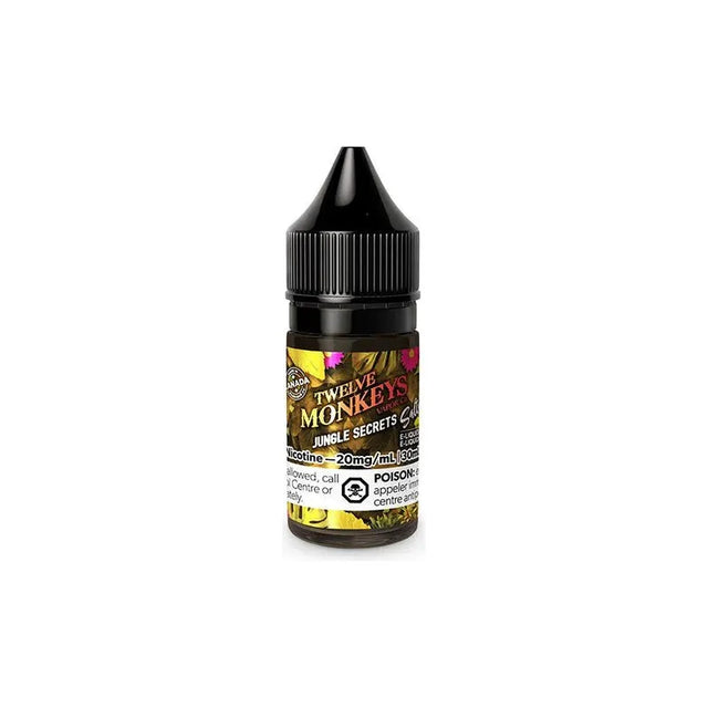 Shop Jungle Secrets Nic Salts by Twelve Monkeys E-Juice - at Vapeshop Mania