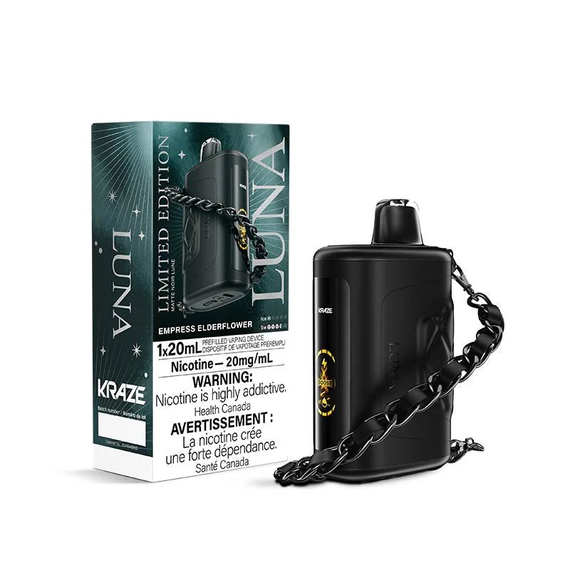 KRAZE - Kraze Luna 42K Disposable - Empress Elderflower Limited Edition - Psycho Vape
