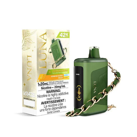 KRAZE - Kraze Luna 42K Disposable - Jasmine Honey Frost - Psycho Vape