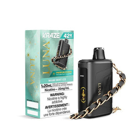 KRAZE - Kraze Luna 42K Disposable - Miami Mint Ice - Psycho Vape