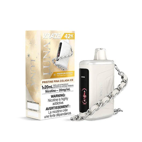 KRAZE - Kraze Luna 42K Disposable - Pristine Pina Colada Ice - Psycho Vape