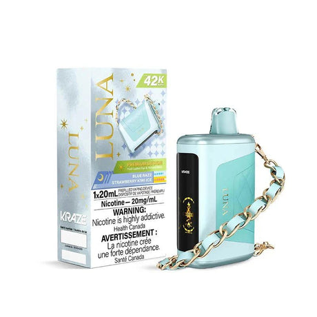 KRAZE - Kraze Luna Disposable - Blue Razz Strawberry Kiwi Ice - Psycho Vape