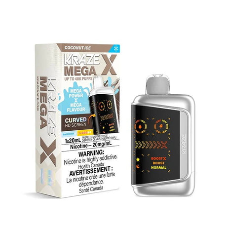 KRAZE - Kraze Mega X 48K Disposable - Coconut Ice - Psycho Vape