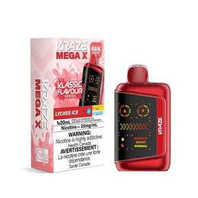 Kraze Mega X 48K - Lychee Ice - Psycho Vape