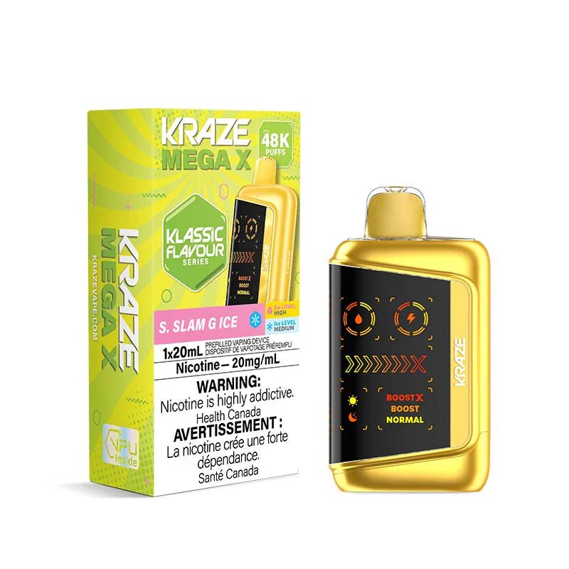 Kraze Mega X 48K - S. Slam G Ice - Psycho Vape