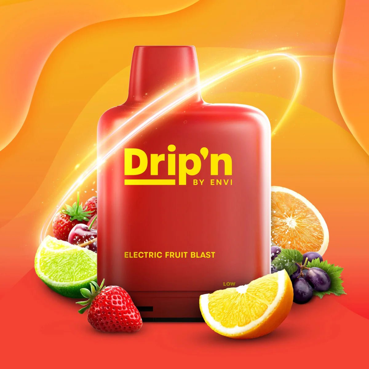 LEVEL X - Level X Drip'n Boost 25K Pod 20ml - Electric Fruit Blast - Psycho Vape