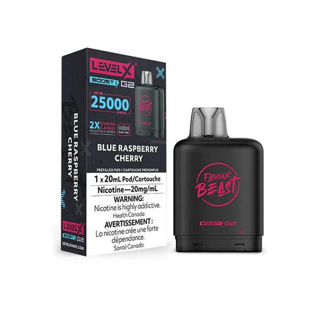 LEVEL X - Level X Flavour Beast Boost 25K Pod 20ml - Blue Raspberry Cherry - Psycho Vape