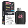 LEVEL X - Level X Flavour Beast Boost 25K Pod 20ml - STR8 Up Strawberry Banana (Iced) - Psycho Vape