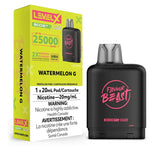 LEVEL X - Level X Flavour Beast Boost 25K Pod 20ml - Watermelon G - Psycho Vape