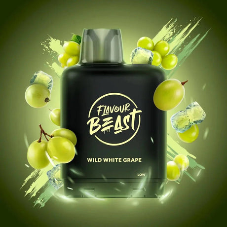 LEVEL X - Level X Flavour Beast Boost 25K Pod 20ml - Wild White Grape (Iced) - Psycho Vape