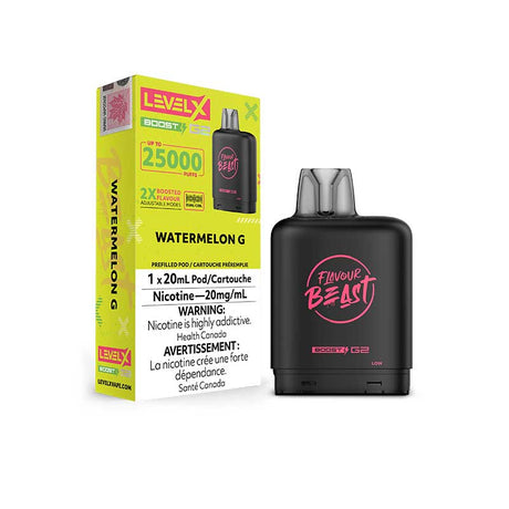 LEVEL X - Level X Flavour Beast Boost G2 25K Pod - Watermelon G - Psycho Vape