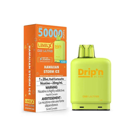 LEVEL X - Level X Flavour Beast Drip'n Ultra 50K Pod 20ml - Hawaiian Storm Ice - Psycho Vape