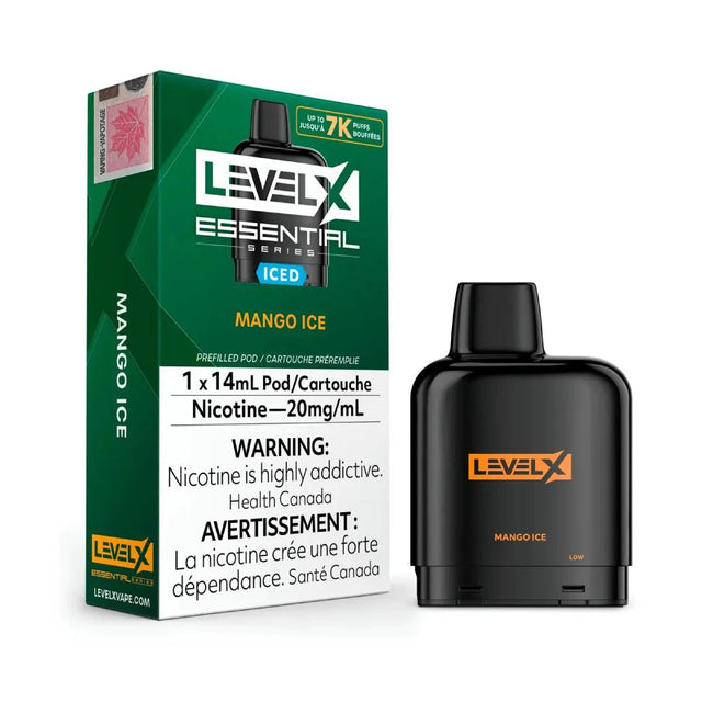 LEVEL X - Level X Pod Essential Series - Mango Ice - Psycho Vape