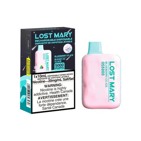 LOST MARY - Lost Mary OS5000 Disposable - Blueberry CC Ice - Psycho Vape