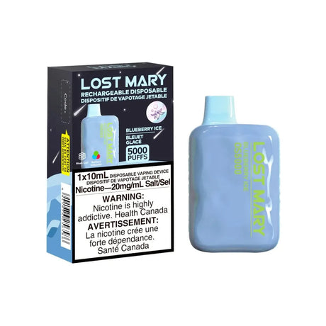 LOST MARY - Lost Mary OS5000 Disposable - Blueberry Ice - Psycho Vape