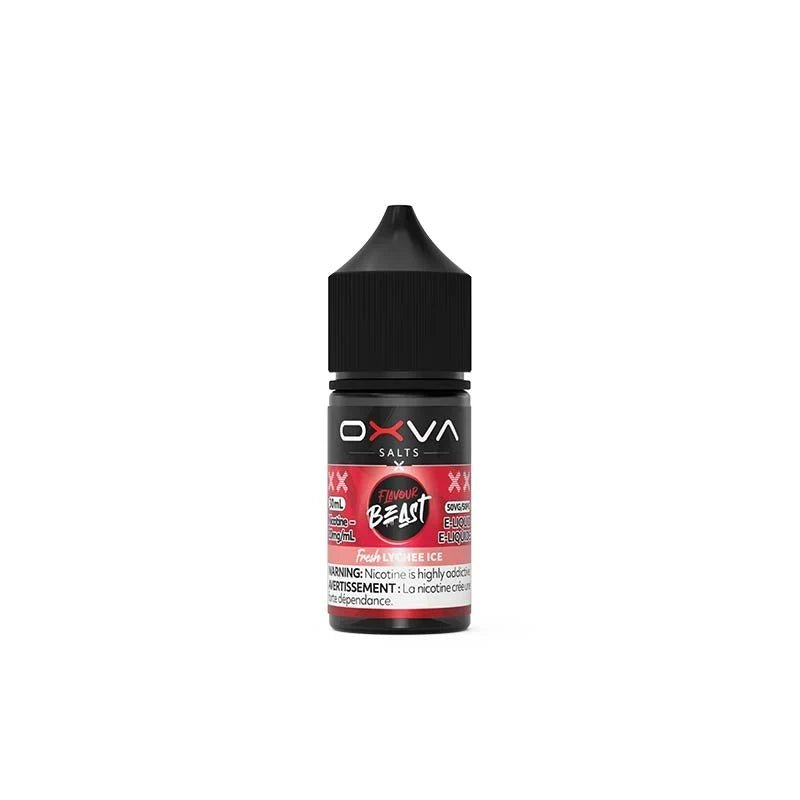 Lychee Ice Salt Nic E-Liquid – Flavour Beast X OXVA - Psycho Vape