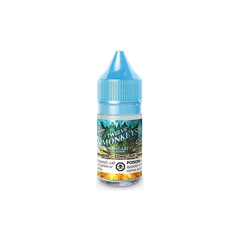 Shop Mangabeys Iced by Twelve Monkeys Ice Age Salt Juice - at Vapeshop Mania