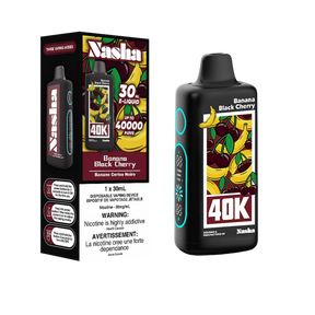 NASHA - Nasha 40K Disposable - Banana Black Cherry - Psycho Vape