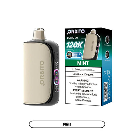 Orbito Lumo AI 120K - Mint - Psycho Vape