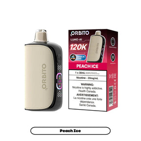 Orbito Lumo AI 120K - Peach Ice - Psycho Vape