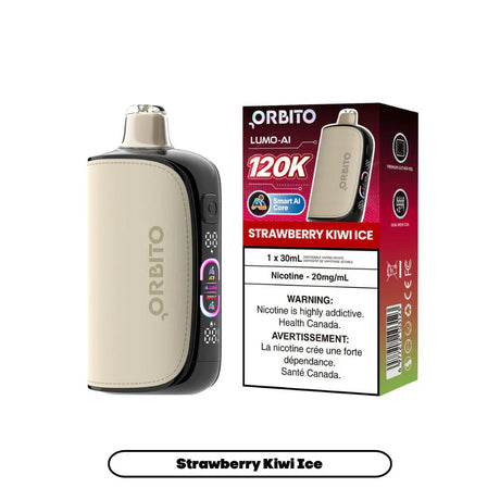 Orbito Lumo AI 120K - Strawberry Kiwi Ice - Psycho Vape
