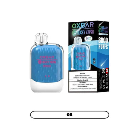 OXBAR - OXBAR G8000 Disposable - G B - Psycho Vape