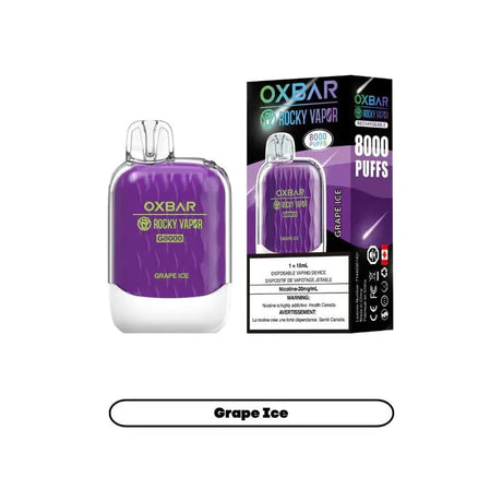 OXBAR - OXBAR G8000 Disposable - Grape Ice - Psycho Vape