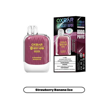 OXBAR - OXBAR G8000 Disposable - Strawberry Banana Ice - Psycho Vape