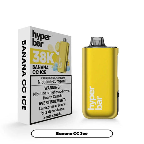 OXBAR - Hyperbar BE38000 Disposable - Banana CC Ice - Psycho Vape