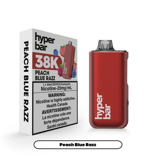 OXBAR - Hyperbar BE38000 Disposable - Peach Blue Razz - Psycho Vape