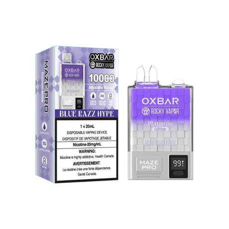 OXBAR - OXBAR Maze Pro 10000 Disposable - Blue Razz Hype - Psycho Vape