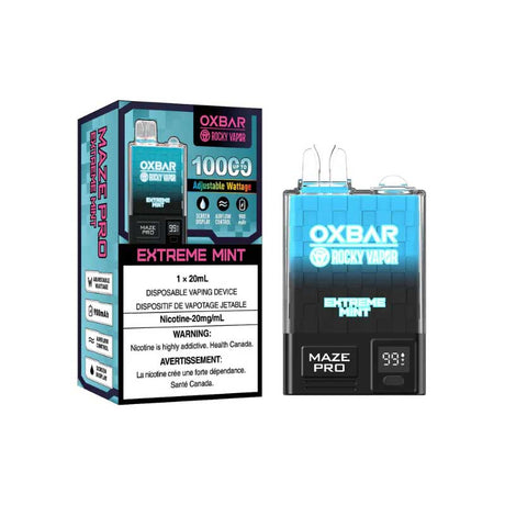 OXBAR - OXBAR Maze Pro 10000 Disposable - Extreme Mint - Psycho Vape