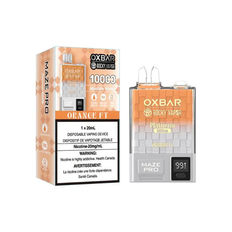 OXBAR - OXBAR Maze Pro 10000 Disposable - Orange FT - Psycho Vape