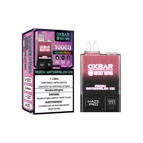OXBAR - OXBAR Maze Pro 10000 Disposable - Peach Watermelon Ice - Psycho Vape