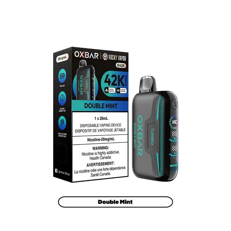 OXBAR - OXBAR G42K Disposable - Double Mint - Psycho Vape