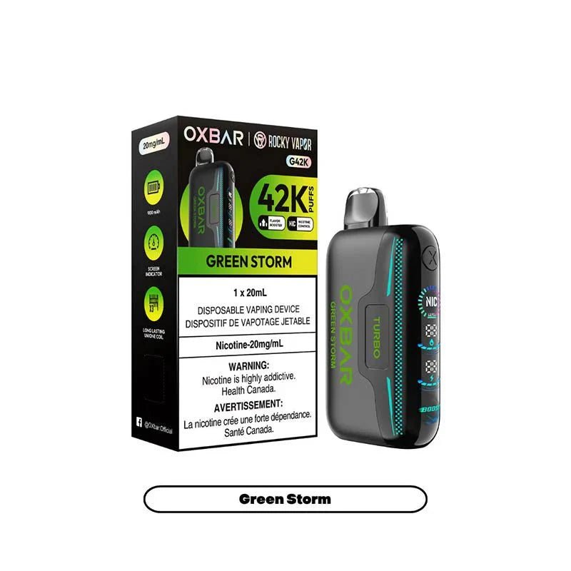 OXBAR - OXBAR G42K Disposable - Green Storm - Psycho Vape