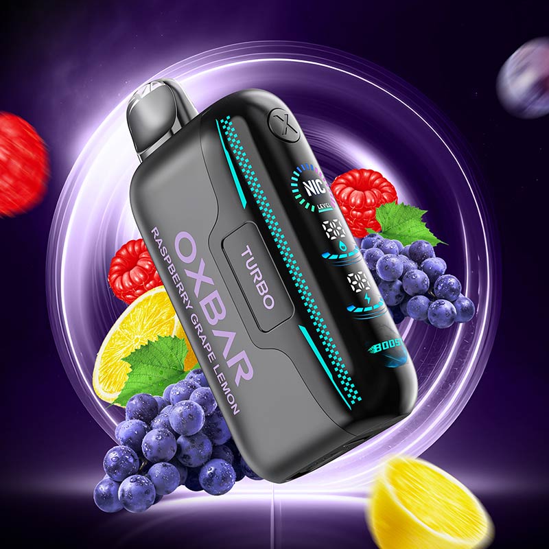 OXBAR - OXBAR G42K Disposable - Raspberry Grape Lemon - Psycho Vape