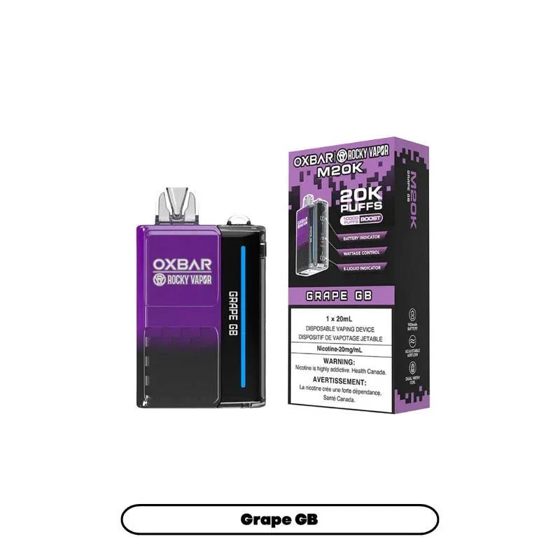 OXBAR - OXBAR M20K Disposable - Grape GB - Psycho Vape