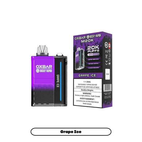 OXBAR - OXBAR M20K Disposable - Grape Ice - Psycho Vape