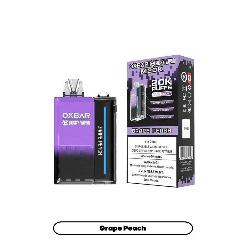 OXBAR - OXBAR M20K Disposable - Grape Peach - Psycho Vape