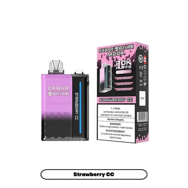 OXBAR - OXBAR M20K Disposable - Strawberry CC - Psycho Vape