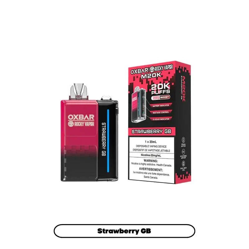 OXBAR - OXBAR M20K Disposable - Strawberry GB - Psycho Vape