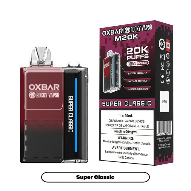 OXBAR - OXBAR M20K Disposable - Super Classic - Psycho Vape