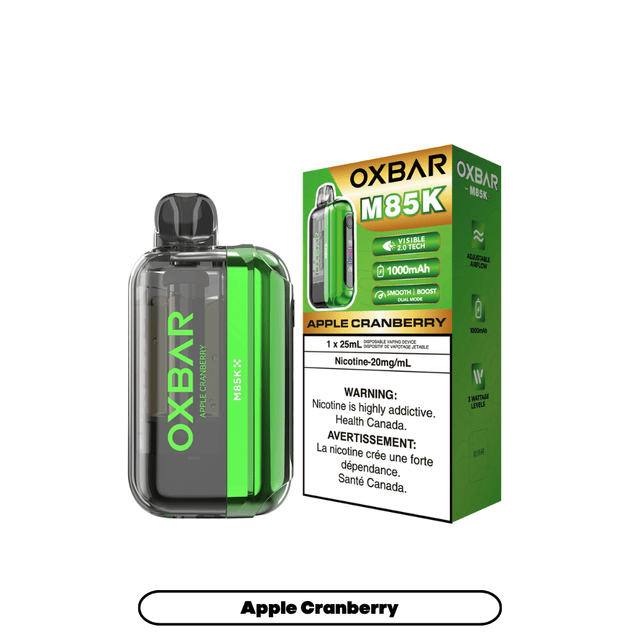 OXBAR - OXBAR M85K Disposable - Apple Cranberry - Psycho Vape