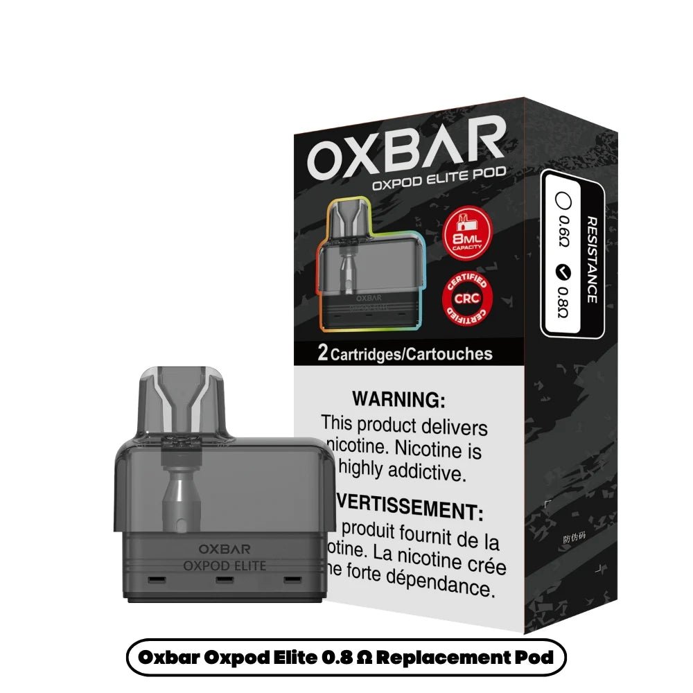 OXBAR - Oxbar Oxpod Elite 0.8 Ω Replacement Pod - Psycho Vape