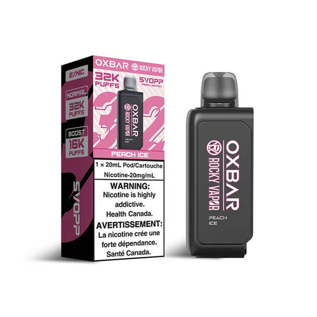 OXBAR - Svopp Rocky Vapor Oxbar [Prefilled Pods] - Peach Ice - Psycho Vape