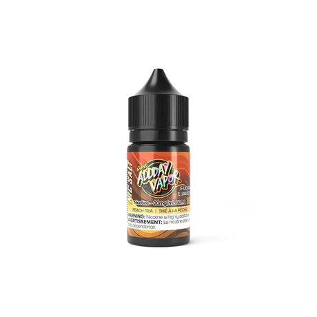 ALLDAY VAPOR - Peach Tea Salt by All Day Vapor - Psycho Vape